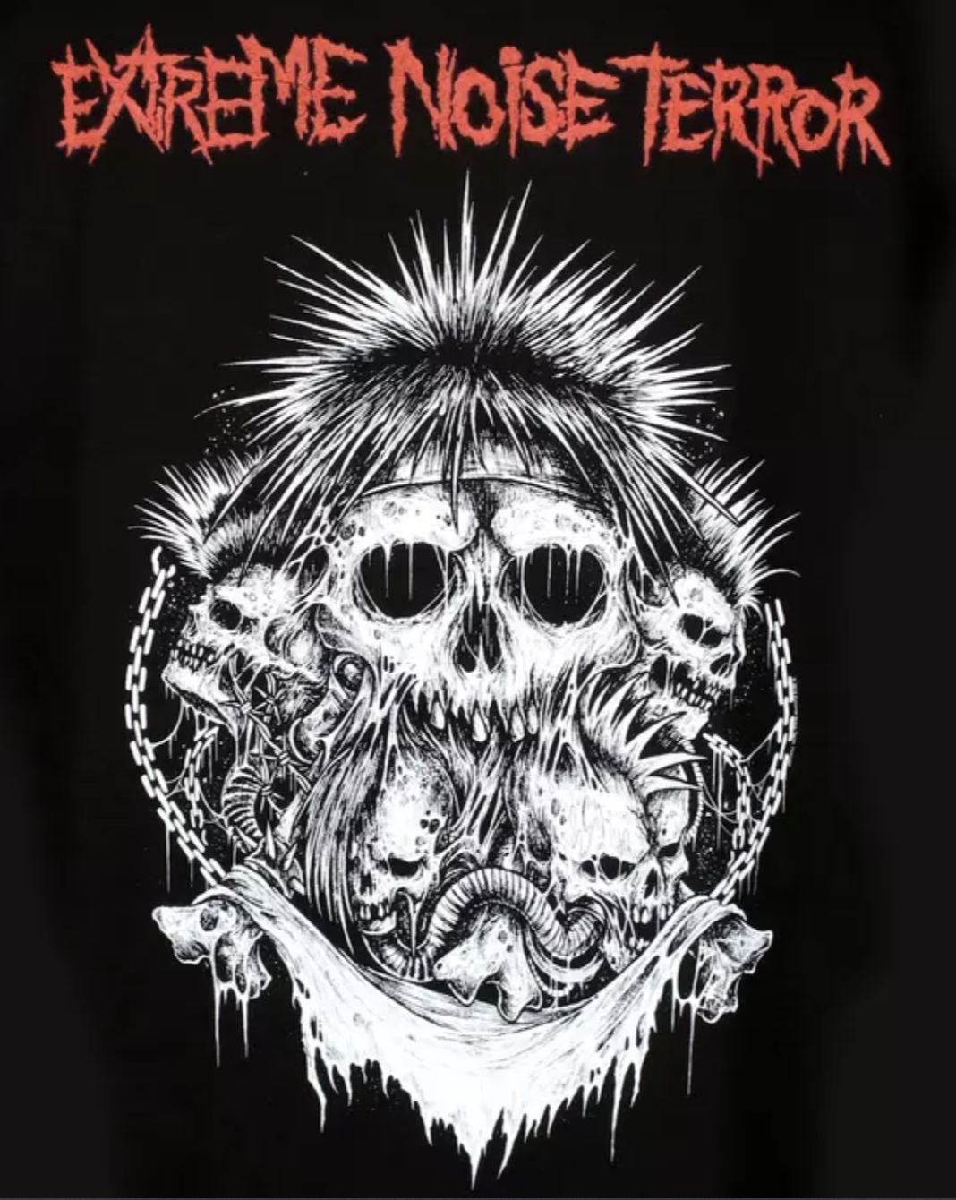 Extreme Noise Terror - Red Logo - Shirt